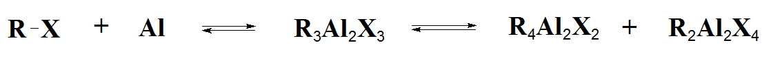 R2Al2X3 equilibria