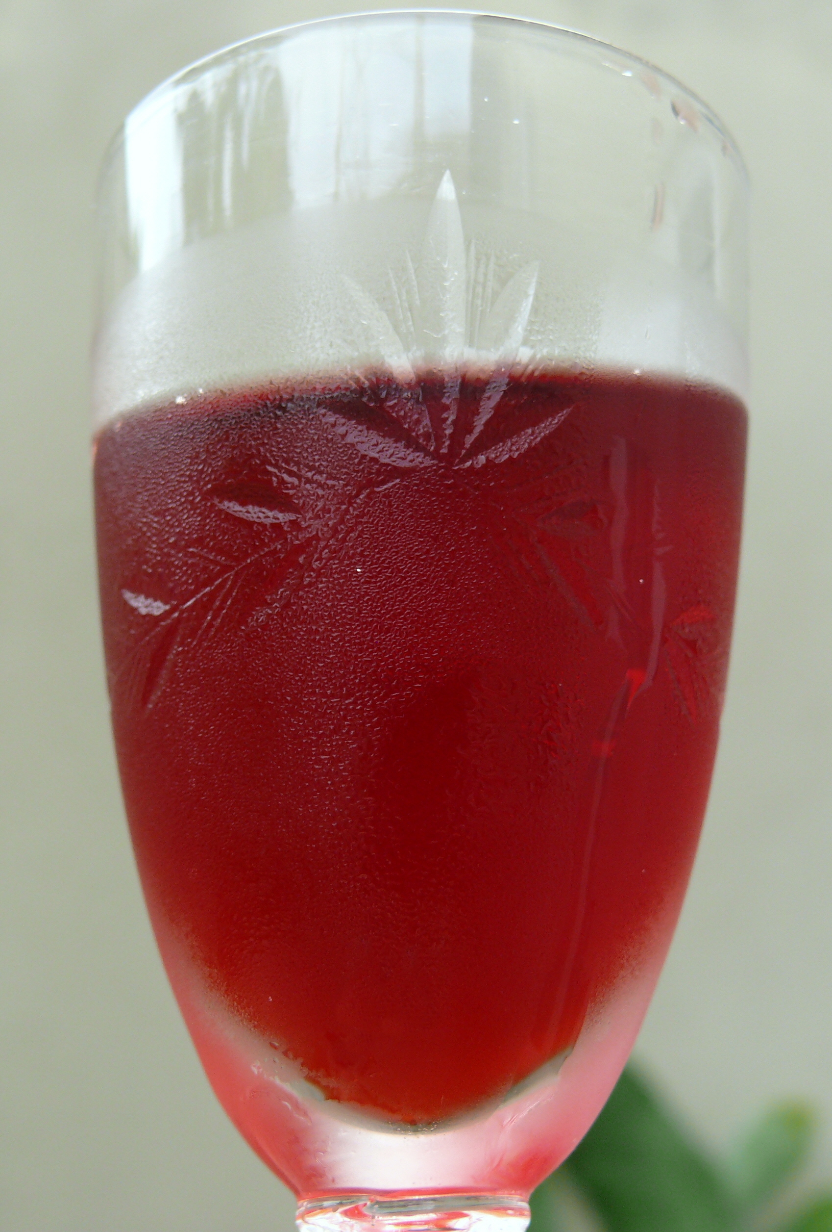 Glass of Sorrel