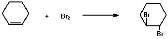 Bromine reaction